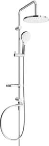 MEXEN - X05 sprchový stĺp - chróm / biela - 798050591-00