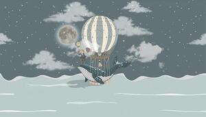 VLADILA The Little Prince And The Whale - tapeta