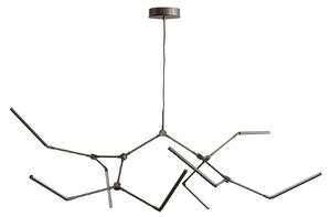Lustre 101 COPENHAGEN, Stick, stmievateľné, Bronzová / Stará Mosadz, Obývacia izba, Hliník, Dizajnový