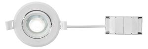 Markslöjd 108885 - LED stmievateľné kúpeľňové podhľadové svietidlo PLUTO LED/4,9W/230V IP44 biela