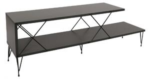 Hanah Home TV stolík Street 120 cm antracit