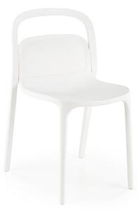 Jedálenská stolička Lipa, biela