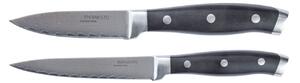 Ernesto® Kuchynský nôž/Nôž na zeleninu z damascénskej ocele (nože na zeleninu s nitovanou rukoväťou) (100357369)