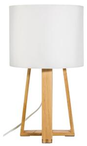 DekorStyle Nočná lampa Molu biela 34,5 cm