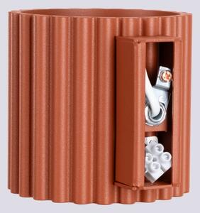 Sollux SL.1801 - Nástenné svietidlo AURA 1xG9/10W/230V oranžové