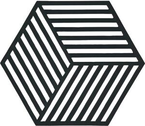 Podložka pod horúce pokrmy Hexagon čierna