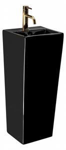 Rea Kamila voľne-stojace umývadlo, 82 x 33 cm, čierna, REA-U5644
