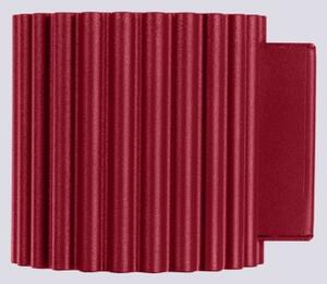 Sollux SL.1821 - Nástenné svietidlo AURA 1xG9/10W/230V červené