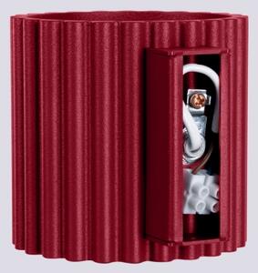 Sollux SL.1821 - Nástenné svietidlo AURA 1xG9/10W/230V červené
