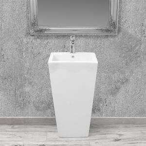 Rea Daria voľne-stojace umývadlo, 83 x 44 cm, biela, REA-U9900
