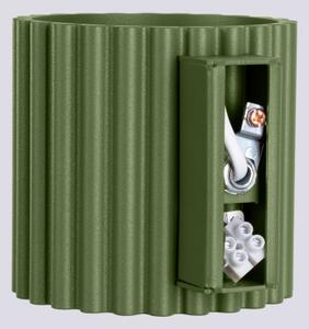 Sollux SL.1796 - Nástenné svietidlo AURA 1xG9/10W/230V zelené