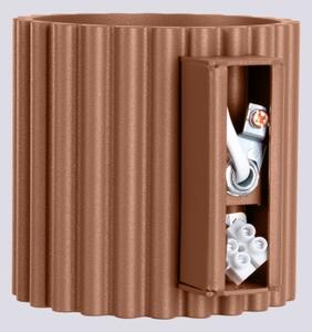 Sollux SL.1806 - Nástenné svietidlo AURA 1xG9/10W/230V hnedá
