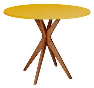 RAGABA Jubi Round Oak jedálenský stôl