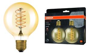 SADA 2x stmievateľných LED žiaroviek VINTAGE FILAMENT E27/4,8W/230V 2200K - Osram