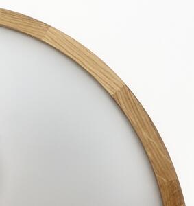 Brilagi - LED stropné svietidlo CARVALHO MODERN SLIM 2xE27/60W/230V, priemer 37,5 cm, dub