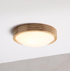 Brilagi - LED stropné svietidlo CARVALHO MODERN SLIM 1xE27/60W/230V pr. 27,5 cm dub