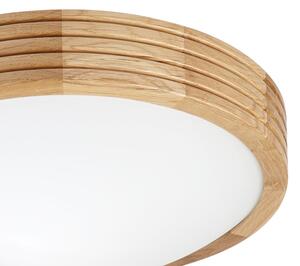 Brilagi - LED stropné svietidlo CARVALHO MODERN SLIM 1xE27/60W/230V pr. 27,5 cm dub