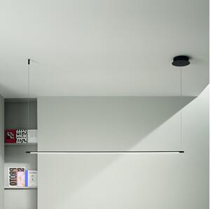 Ondaluce - LED Stmievateľný luster na lanku GENIUS LED/28W/230V čierna