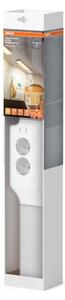 Osram - stmievateľné podskrinkové LED svietidlo so zásuvkami UNDERCABINET LED/10W/230V biela