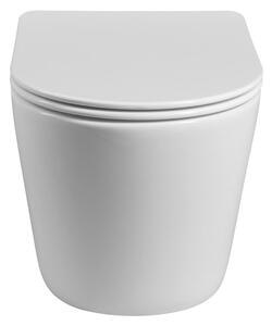 Sapho, PACO závesná WC misa, Rimless, 36x53 cm, biela