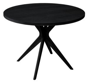 RAGABA Jubi Round Black Ashwood jedálenský stôl