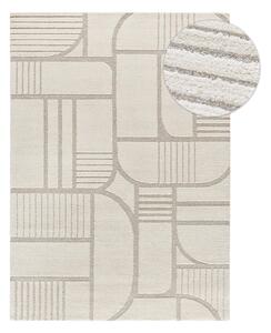 Krémovobiely koberec 80x150 cm Snowy – Universal