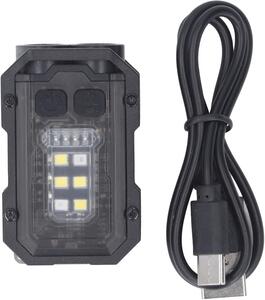 Bezdoteku Mini Maják modrá červená multifunkčné LED svetlo do vrecka