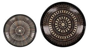 House Doctor - Serve Podnos Set of 2 Hnedá/Prírodný