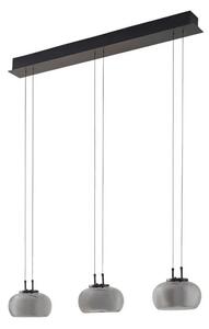 Lucande - Dain 3 LED Závěsná Lampa Dym Grey