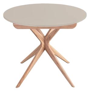 RAGABA Jubi Round 90-130 cm - rozkladací jedálenský stôl