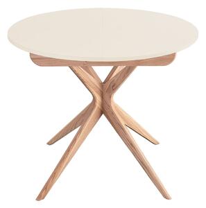 RAGABA Jubi Round 90-130 cm - rozkladací jedálenský stôl