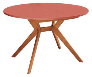 RAGABA Biju Round Oak 110-160 cm - rozkladací jedálenský stôl