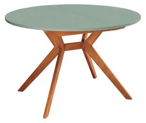 RAGABA Biju Round Oak 110-160 cm - rozkladací jedálenský stôl