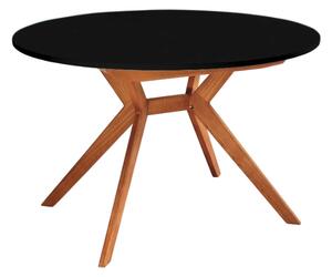 RAGABA Biju Round Oak 110-160 cm - rozkladací jedálenský stôl