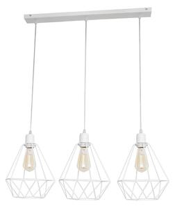 Luster KARO 3xE27/15W/230V biela