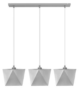 Luster ADAMANT 3xE27/15W/230V šedá