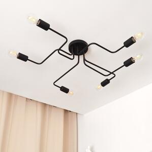 LED Prisadený luster TUBE 6xE27/15W/230V