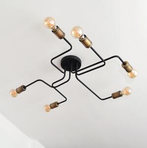 LED Prisadený luster TUBE 6xE27/15W/230V