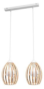 Luster na lanku DALI 2xE27/15W/230V medená