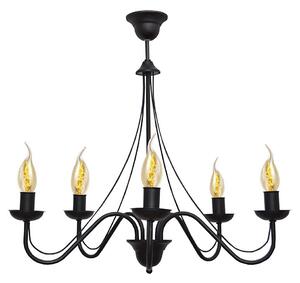 Luster na lanku MALBO II 5xE14/10W/230V