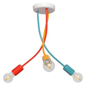Detský luster na tyči HARVARD 3xE27/15W/230V