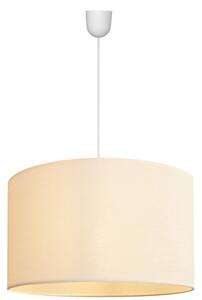 Luster na lanku ALBA 1xE27/15W/230V pr. 45 cm béžová
