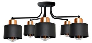 Prisadený luster EDISON 5xE27/15W/230V