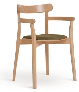 PAGED Icho B-4420 Seat Uph Back Wood