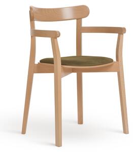 PAGED Icho B-4420 Seat Uph Back Wood