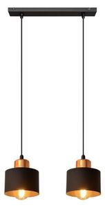 Luster na lanku EDISON 2xE27/15W/230V