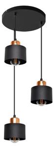 Luster na lanku EDISON 3xE27/15W/230V