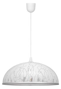 Luster na lanku CIRCLE 1xE27/15W/230V biela