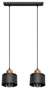 Luster na lanku EDISON 2xE27/15W/230V
