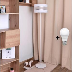 LED Stojacia lampa HELEN 1xE27/15W/230V biela